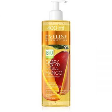 Gel pentru fata si corp Eveline Cosmetics BioOrganic Mango (Concentratie: Lotiune de Corp, Gramaj: 400 ml) de firma originala