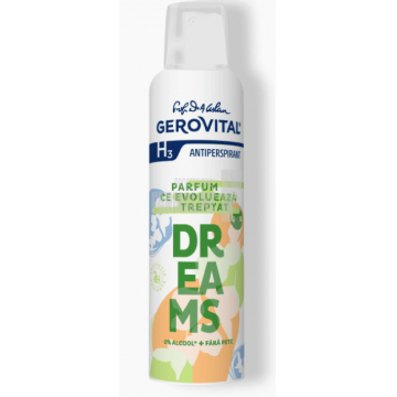 Gerovital H3 Dreams Deodorant spray 150 ml ieftin