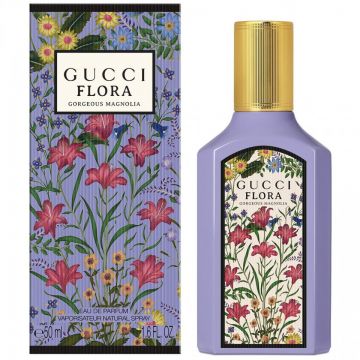 Gucci Flora Gorgeous Magnolia Apa de parfum, Femei (Concentratie: Apa de Parfum, Gramaj: 50 ml)