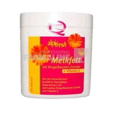 Melkfett Alpifresh Crema grasa emolienta cu Galbenele si Vitamina E 250 ml ieftina