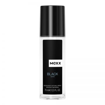 Mexx, Black, Anti-Perspirant, Fresh Black Pepper, Deodorant Spray, For Men, 75 ml de firma original