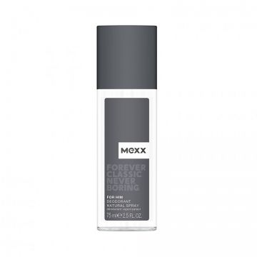 Mexx,Forever Classic Never Boring, Grapefruit, Anti-Perspirant, Fresh flowers, Deodorant Spray, For Men, 75 ml ieftin