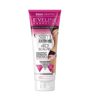 Ser anticelulitic de noapte Slim Extreme 4D Scalpel Eveline Cosmetics, 250 ml (Gramaj: 250 ml, Concentratie: Crema anticelulitica) ieftina