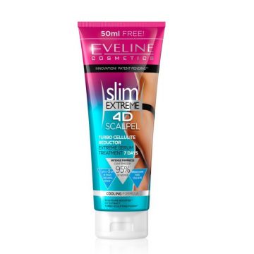 Ser anticelulitic racoritor Slim Extreme 4D Scalpel Eveline Cosmetics, 250 ml (Gramaj: 250 ml, Concentratie: Crema anticelulitica) ieftina