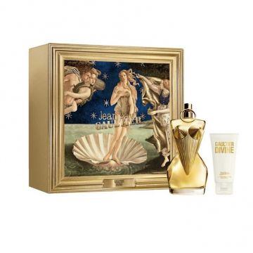 Set cadou Gaultier Divine Jean Paul Gaultiere, Apa de Parfum, Femei, 100 ml + Gel de dus, 75 ml