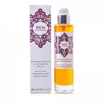 Ulei pentru corp cu hidratare intensiva, REN Moroccan Rose Otto (Concentratie: Ulei, Gramaj: 100 ml)