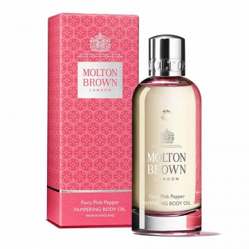 Ulei pentru corp Molton Brown Fiery Pink Pepper Pampering, 100ml (Concentratie: Ulei de baie, Gramaj: 100 ml)