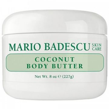 Unt de corp Mario Badescu Coconut Body Butter, 227g (Concentratie: Unt de corp, Gramaj: 227 g) de firma originala