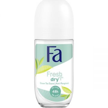 Deodorant Roll-on Antiperspirant - Fa Fresh & Dry Green Tea 48 h, 50 ml