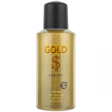 Deodorant spray Barbati Gold Men $ 150 ml - Florgarden ieftin