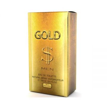 Parfum original pentru barbati Gold Men $ EDT 100 ml de firma originala