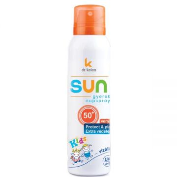 Spray cu Protectie Solara SPF50+ pentru Copii - Dr. Kelen Sun Protect & Play, 150 ml