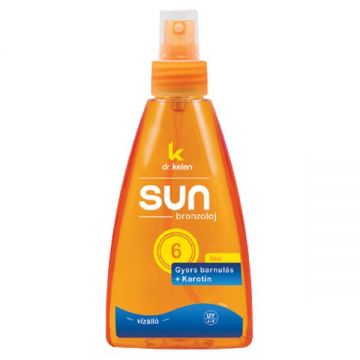 Ulei pentru Bronzat Sun SPF6 Dr. Kelen, 150 ml