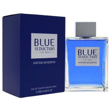 Apa de Toaleta Antonio Banderas Blue Seduction, Barbati, 200 ml ieftina