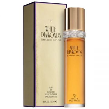 Apa de Toaleta Elizabeth Taylor White Diamonds, Femei, 100 ml la reducere