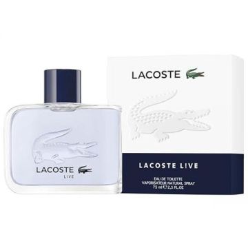 Apa de Toaleta Lacoste Live, Barbati, 75 ml