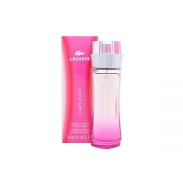 Apa de Toaleta Touch of Pink Lacoste, Femei, 50 ml ieftina