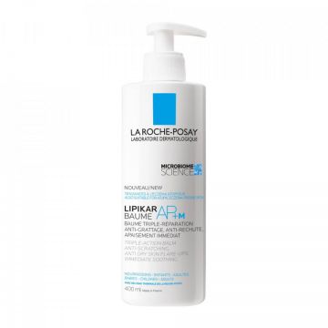 Balsam cu tripla actiune impotriva puseurilor de uscaciune a pielii La Roche-Posay Lipikar Baume AP+M (Concentratie: Balsam, Gramaj: 400 ml)