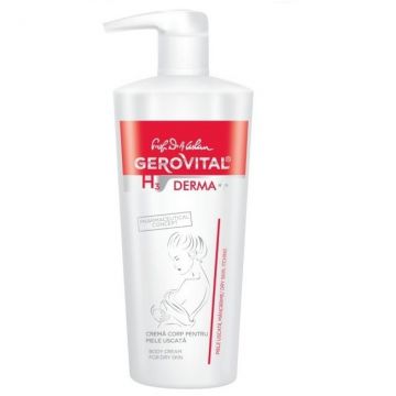 Crema corp pentru piele uscata Gerovital H3 Derma+ (Concentratie: Crema de corp, Gramaj: 500 ml) de firma originala