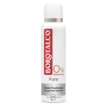 Deodorant Spray Borotalco Pure (Concentratie: Deo Spray, Gramaj: 150 ml) ieftin