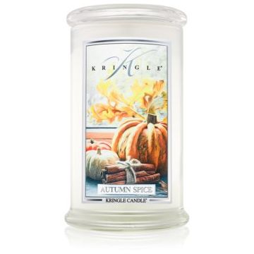 Kringle Candle Autumn Spice lumânare parfumată de firma original