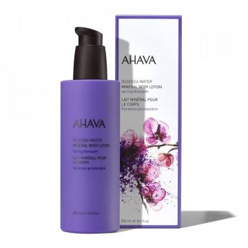 Lotiune de corp pe baza de minerale Ahava Spring Blossom Deadsea Water (Concentratie: Crema, Gramaj: 250 ml) ieftina