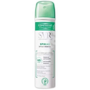 Spray vegetal antiperspirant Spirial, 75 ml, Svr (Concentratie: Deo Spray, Gramaj: 75 ml) ieftin