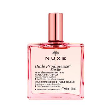 Ulei uscat pentru fata, corp si par, Nuxe Huile Prodigieuse Florale, Femei, 50 ml de firma originala