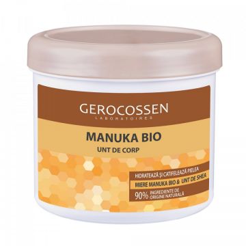 Unt de corp cu miere Manuka Bio, 450 ml, Gerocossen ieftina