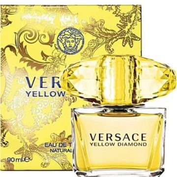 Versace Yellow Diamond, Apa de Toaleta, Femei (Concentratie: Apa de Toaleta, Gramaj: 90 ml) de firma original