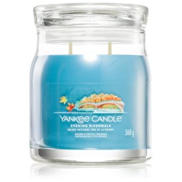 Yankee Candle Evening Riverwalk lumânare parfumată Signature ieftin