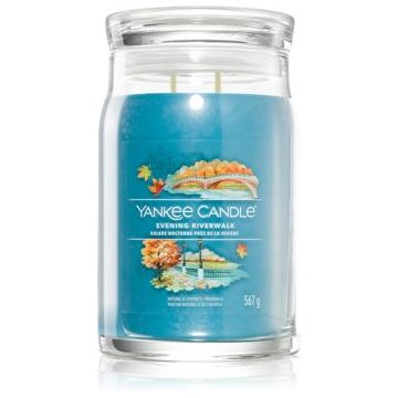 Yankee Candle Evening Riverwalk lumânare parfumată Signature ieftin