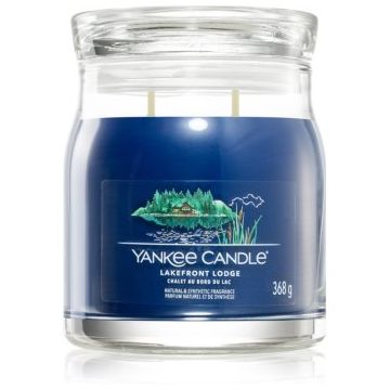 Yankee Candle Lakefront Lodge lumânare parfumată Signature de firma original