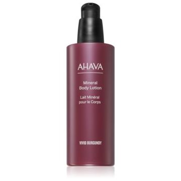 AHAVA Vivid Burgundy loțiune de corp hidratantă cu minerale din Marea Moartă