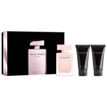 Narciso Rodriguez for her Eau de Parfum Set set cadou pentru femei de firma original