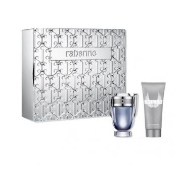 Set cadou Paco Rabanne, Invictus, Apa de Toaleta, Barbati, 50 ml + Gel de dus, 100 ml de firma original