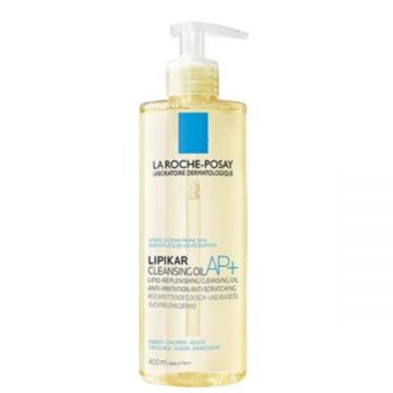 Ulei de spalare relipidant pentru pielea uscata cu tendinta atopica Lipikar AP+, La Roche-Posay, 400 ml