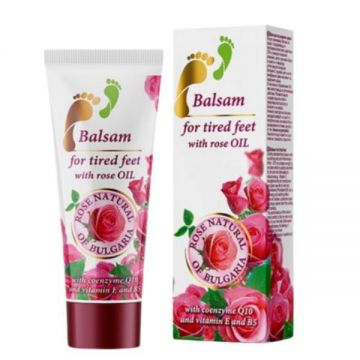 Balsam Bulfresh pentru picioare cu ulei de trandafir, coenzima Q10 și vitamina E & B5 75 ml ieftina