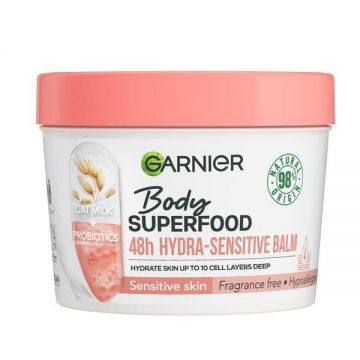 Balsam de corp hidratant Body Superfood Lapte de ovaz + Fractii Probiotice, Garnier, 380 ml ieftina