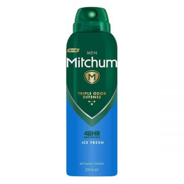 Deodorant Antiperspirant Spray - Mitchum Clean Ice Fresh Men Deodorant Spray 48hr, 200 ml ieftin