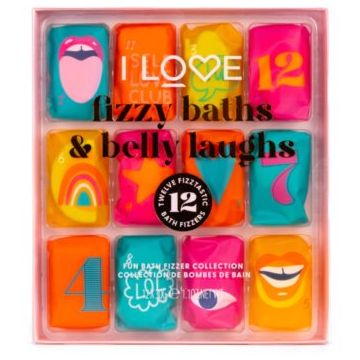 I love... Fizzy Baths & Belly Laughs set cadou (pentru baie)