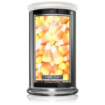 Kringle Candle Halloween Candy Corn lumânare parfumată de firma original