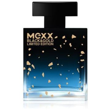 Mexx Black & Gold Limited Edition Eau de Toilette pentru bărbați