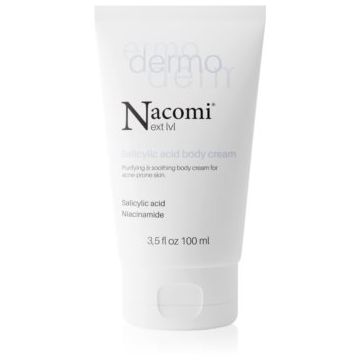 Nacomi Next Level Dermo crema de curatare cu efect de calmare pentru corp de firma originala