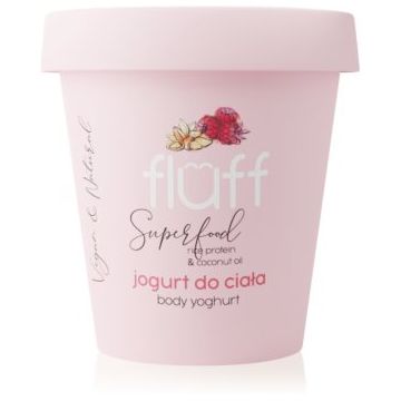 Fluff Raspberries & Almonds iaurt de corp de firma originala