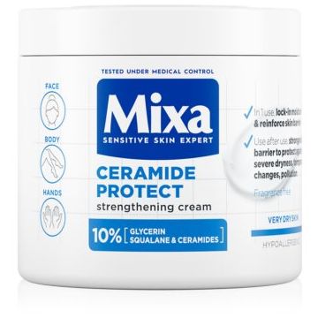 MIXA Ceramide Protect cremă de corp regeneratoare pentru piele sensibila ieftina