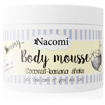 Nacomi Yummy... Coconut Banana Shake spumă de corp revigorantă de firma originala