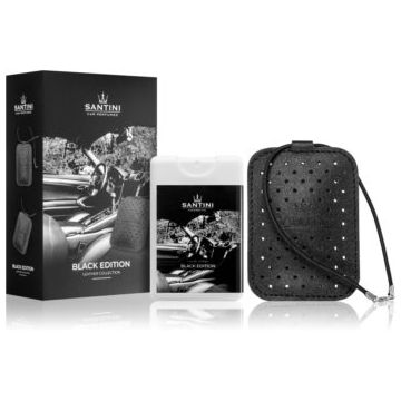 SANTINI Cosmetic Black Edition parfum pentru masina