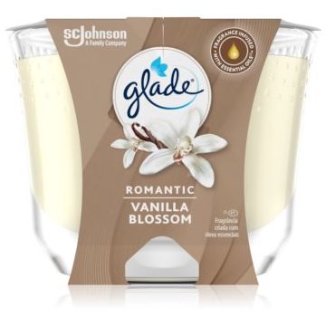 GLADE Romantic Vanilla Blossom lumânare parfumată ieftin