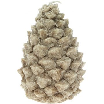 Lumanare parfumata La Francaise Feeries Vegetales Pommes de Pin S 6 ore Beige